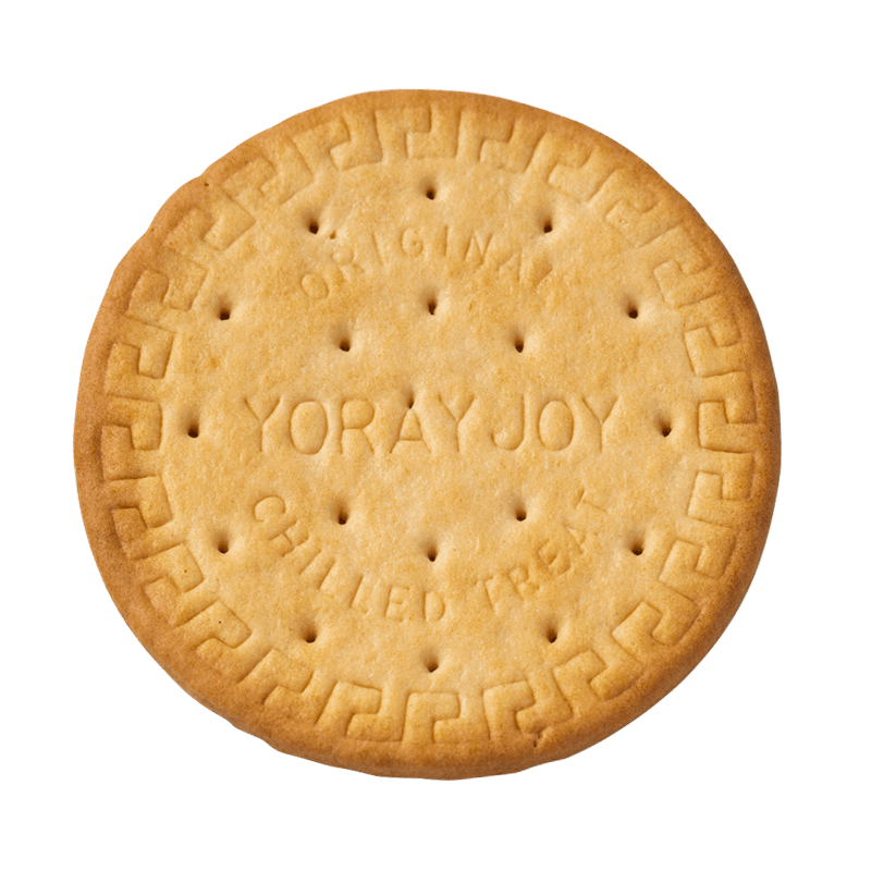 Runda smör hårda kex